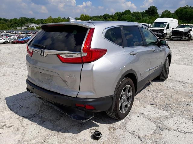 Photo 4 from auction – 2017 HONDA CR-V EXL with VIN 5J6RW2H86HL049252