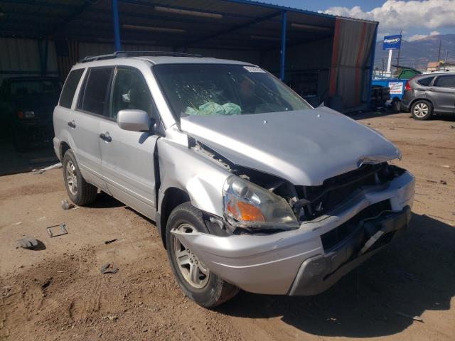HONDA PILOT EXL 2003 with VIN 2HKYF185X3H546366 - Photo from auction