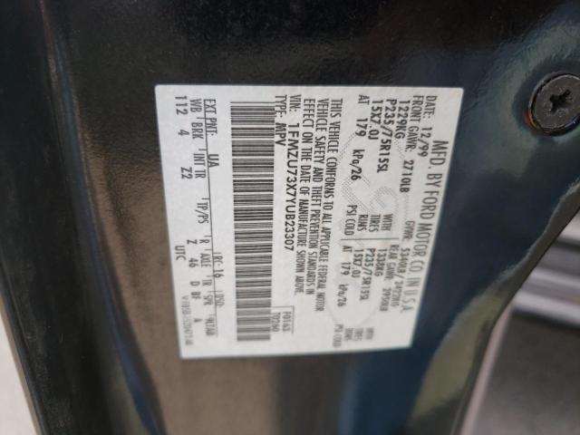 Foto 10 de la subasta – 2000 FORD EXPLORER X con VIN 1FMZU73X7YUB23307