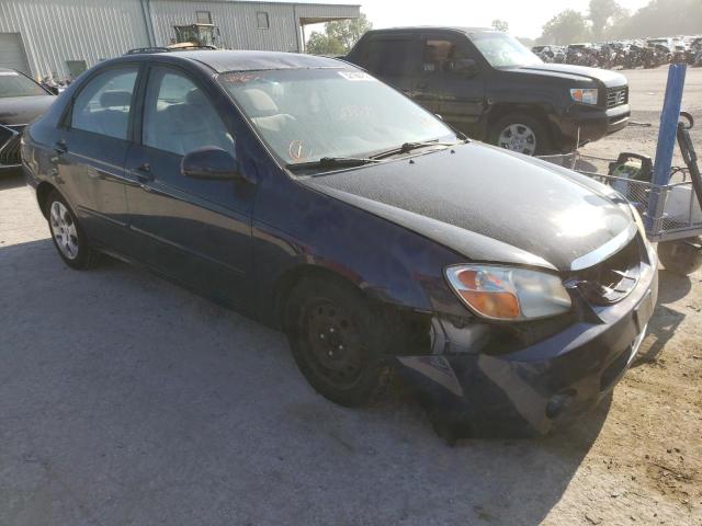 KIA SPECTRA EX 2007 with VIN KNAFE122775411650 - Photo from auction