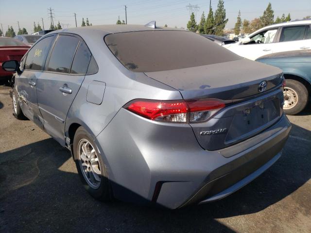 Photo 3 from auction – 2020 TOYOTA COROLLA LE with VIN JTDEBRBE2LJ010783