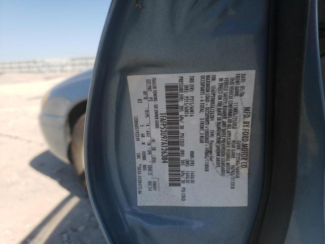 Photo 10 from auction – 2007 FORD TAURUS SE with VIN 1FAFP53U97A126384