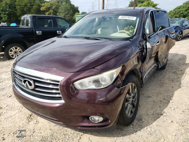 Photo 2 from auction – 2013 INFINITI JX35 with VIN 5N1AL0MN0DC340346