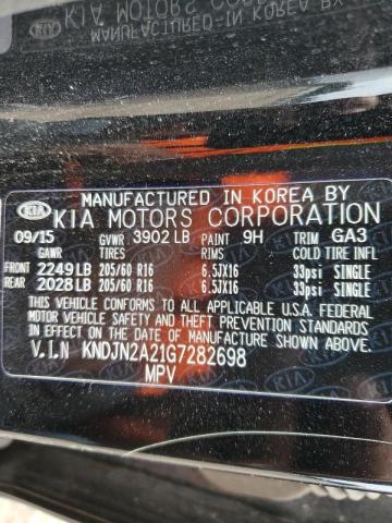 Photo 10 from auction – 2016 KIA SOUL with VIN KNDJN2A21G7282698