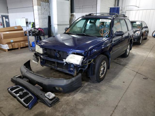 Photo 2 from auction – 2002 SUBARU FORESTER L with VIN JF1SF63512H756593