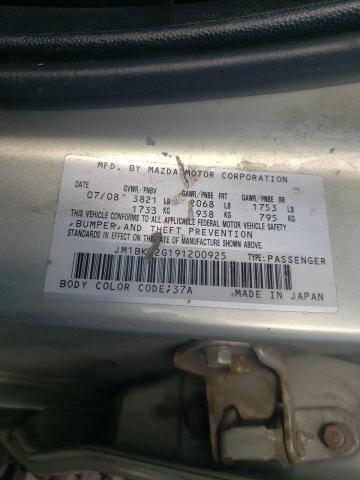 Photo 10 from auction – 2009 MAZDA 3 I with VIN JM1BK32G191200925
