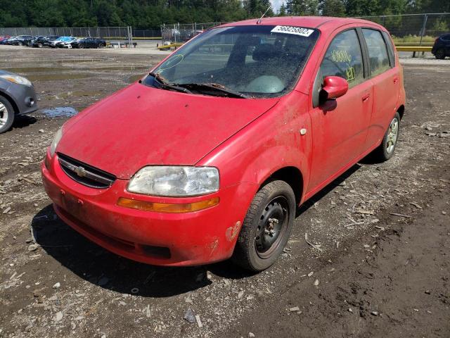 Photo 9 from auction – 2005 CHEVROLET AVEO with VIN KL1TD62635B375132