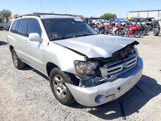TOYOTA HIGHLANDER 2006 with VIN JTEGD21A160145123 - Photo from auction