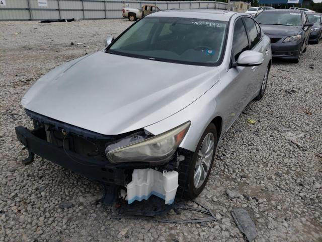 Photo 2 from auction – 2014 INFINITI Q50 BASE with VIN JN1BV7AP3EM688495