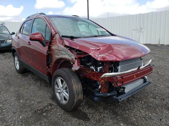 CHEVROLET TRAX 1LT 2022 with VIN KL7CJPSM2NB532328 - Photo from auction