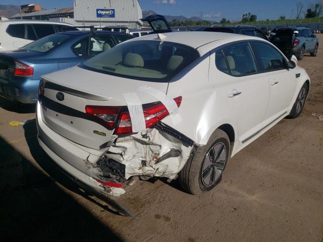 Photo 4 from auction – 2012 KIA OPTIMA HYB with VIN KNAGM4AD0C5031491