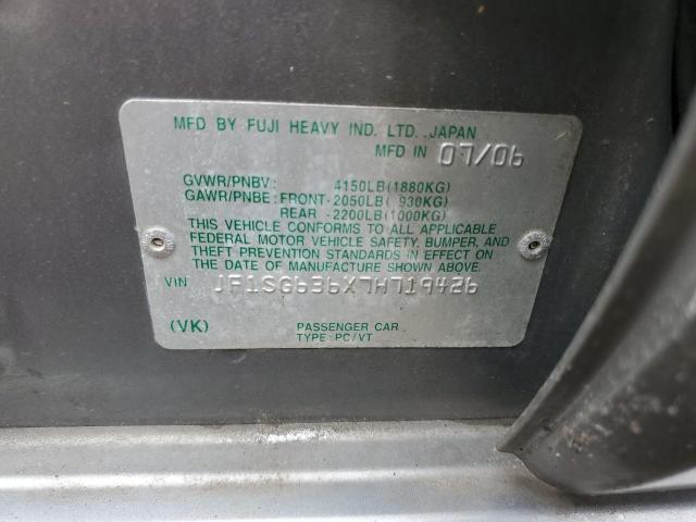 Photo 10 from auction – 2007 SUBARU FORESTER 2 with VIN JF1SG636X7H719426