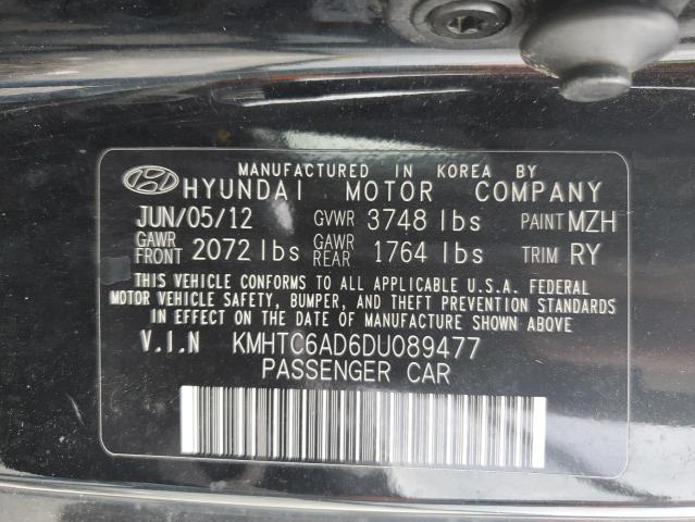 Photo 10 from auction – 2013 HYUNDAI VELOSTER with VIN KMHTC6AD6DU089477