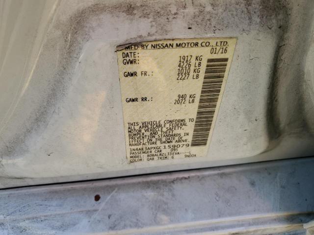Photo 10 from auction – 2016 NISSAN ALTIMA 2.5 with VIN 1N4AL3APXGC159079