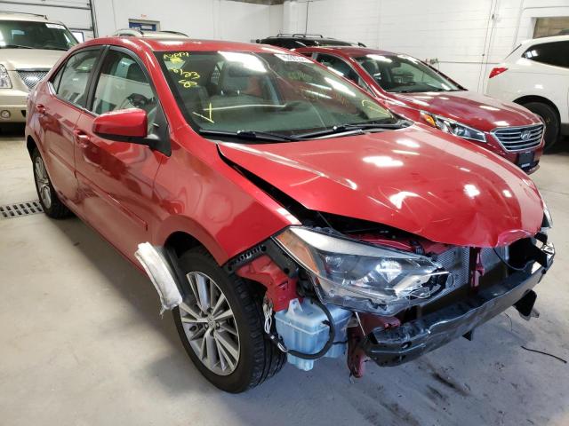 TOYOTA COROLLA L 2014 مع رقم تعريف المركبة 5YFBURHE6EP001068 - صورة من المزاد