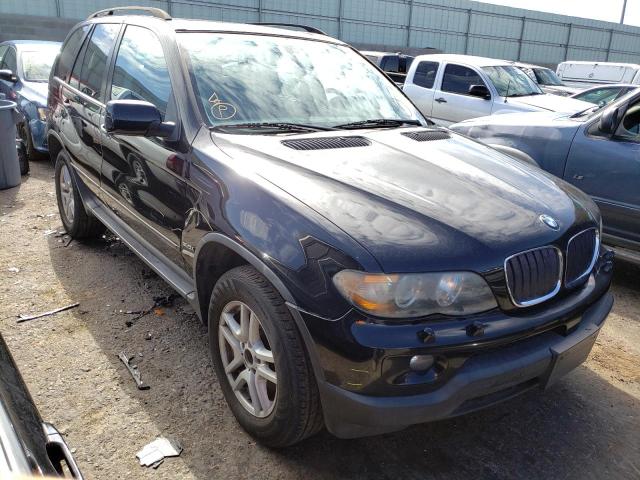 BMW X5 3.0I 2005 with VIN 5UXFA13565LY14436 - Photo from auction
