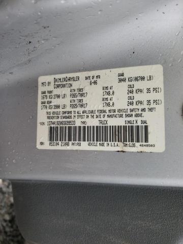 Photo 10 from auction – 2006 DODGE RAM 1500 S with VIN 1D7HA18206S699533