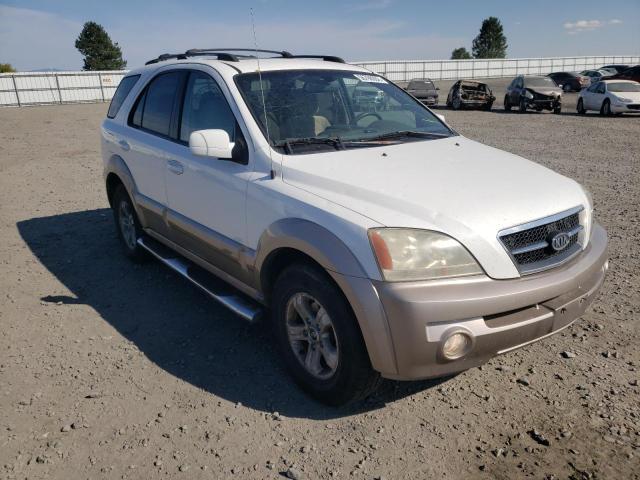 KIA SORENTO EX 2005 with VIN KNDJC733255456280 - Photo from auction