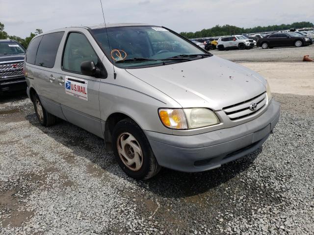 TOYOTA SIENNA CE 2003 with VIN 4T3ZF19C13U512455 - Photo from auction