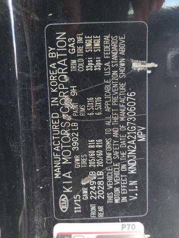 Photo 10 from auction – 2016 KIA SOUL with VIN KNDJN2A21G7306076