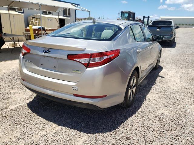 Photo 4 from auction – 2012 KIA OPTIMA HYB with VIN KNAGM4AD2C5010397