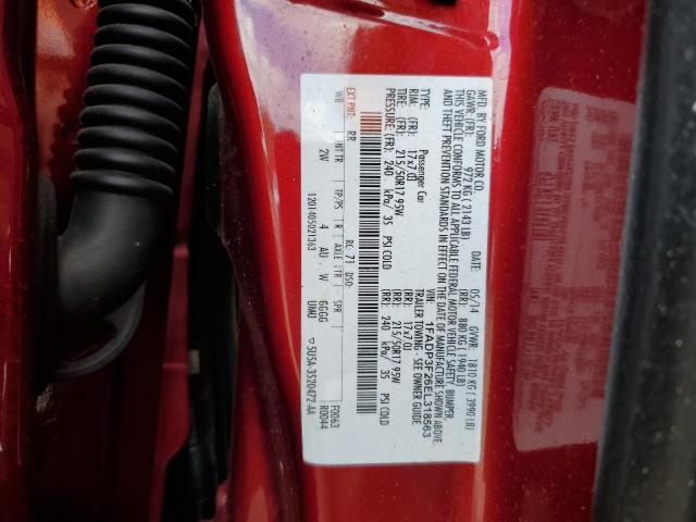 Photo 10 from auction – 2014 FORD FOCUS SE with VIN 1FADP3F26EL318563