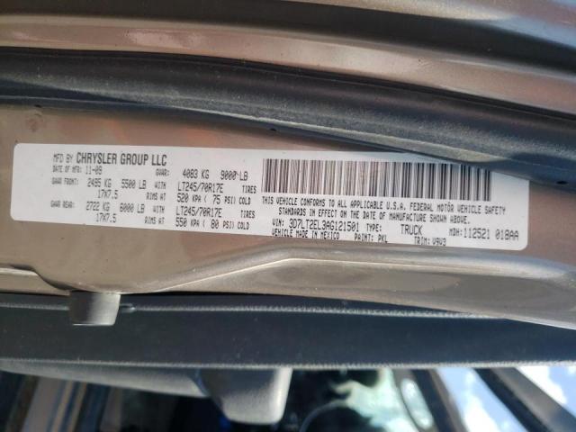 Photo 10 from auction – 2010 DODGE RAM 2500 with VIN 3D7LT2EL3AG121501