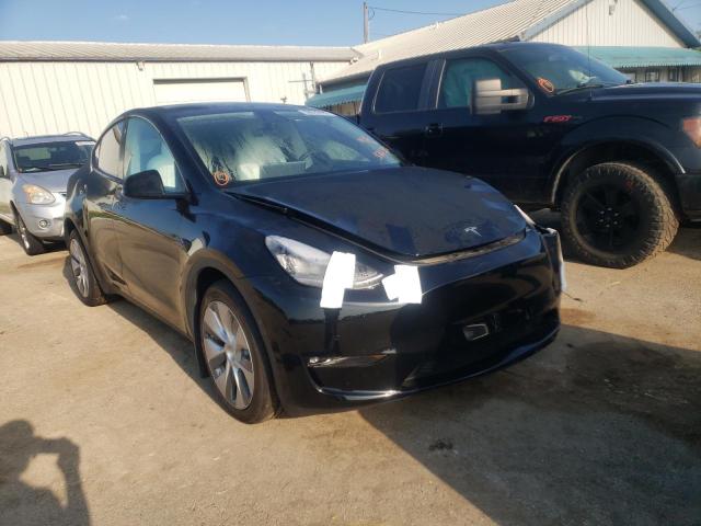 TESLA MODEL Y 2022 with VIN 7SAYGDEE1NF376552 - Photo from auction