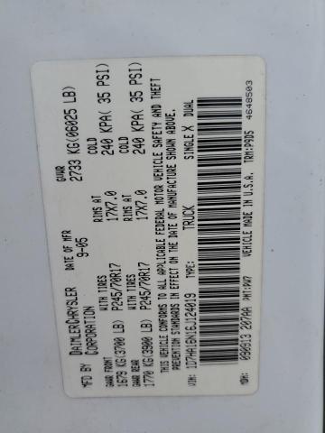 Photo 10 from auction – 2006 DODGE RAM 1500 S with VIN 1D7HA16N16J124019