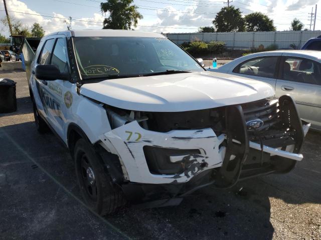 FORD EXPLORER P 2017 with VIN 1FM5K8AR0HGC57752 - Photo from auction