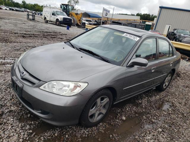 Photo 2 from auction – 2004 HONDA CIVIC with VIN 2HGES26754H638960