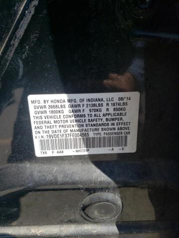 Photo 10 from auction – 2015 ACURA ILX 20 with VIN 19VDE1F37FE004565