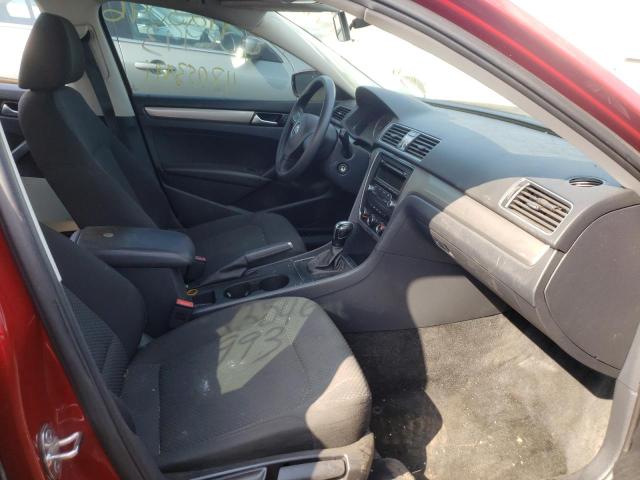 Photo 5 from auction – 2015 VOLKSWAGEN PASSAT S with VIN 1VWAT7A32FC077003