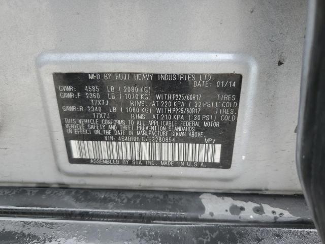 Снимка 10 от търг – 2014 SUBARU OUTBACK 2. с VIN 4S4BRBEC7E3280854