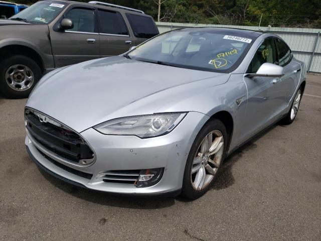 Photo 2 from auction – 2015 TESLA MODEL S 85 with VIN 5YJSA1H20FFP71439