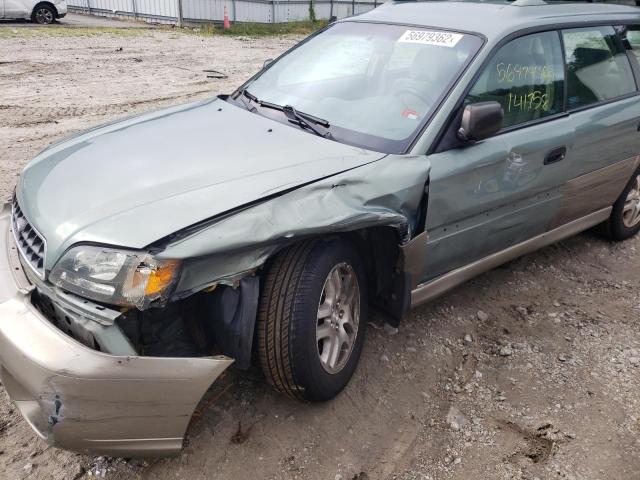 Photo 9 from auction – 2004 SUBARU LEGACY OUT with VIN 4S3BH675846610592
