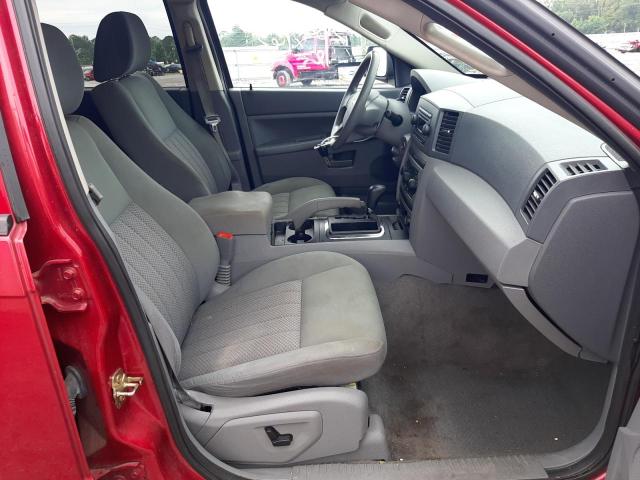 Photo 5 from auction – 2005 JEEP GRAND CHER with VIN 1J4GS48K55C504985
