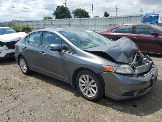 HONDA CIVIC EXL 2012 with VIN 2HGFB2F98CH528313 - Photo from auction
