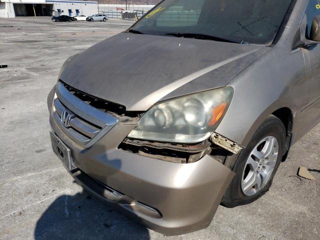 Photo 9 from auction – 2005 HONDA ODYSSEY EX with VIN 5FNRL38655B026790
