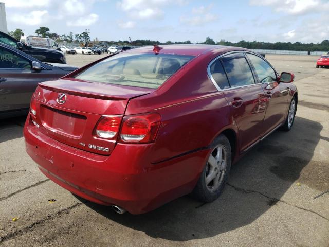 Photo 4 from auction – 2008 LEXUS GS 350 with VIN JTHCE96S080014261