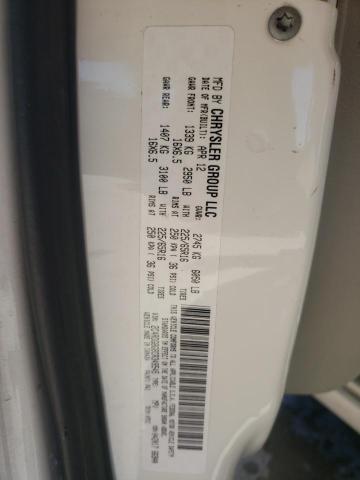 Photo 10 from auction – 2012 DODGE GRAND CARA with VIN 2C4RDGBG8CR349545