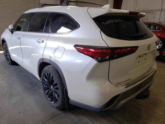 Photo 3 from auction – 2021 TOYOTA HIGHLANDER with VIN 5TDFZRBH7MS123482