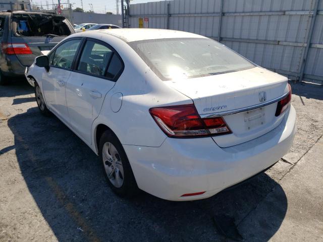 Photo 3 from auction – 2013 HONDA CIVIC LX with VIN 19XFB2F56DE273542