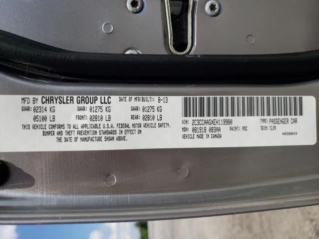 Photo 10 from auction – 2014 CHRYSLER 300 with VIN 2C3CCAAGXEH119980