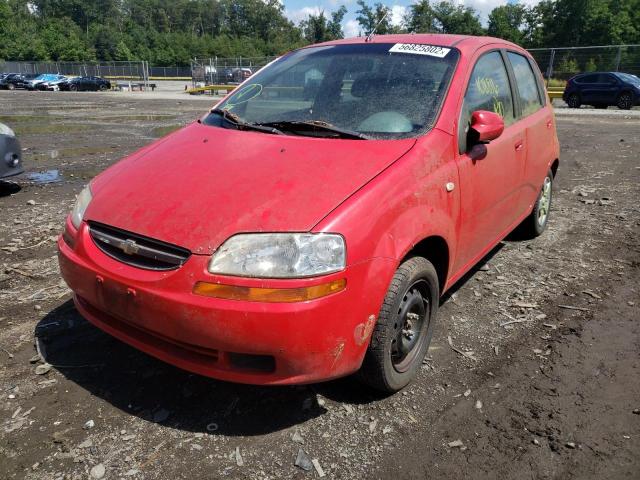 Photo 2 from auction – 2005 CHEVROLET AVEO with VIN KL1TD62635B375132