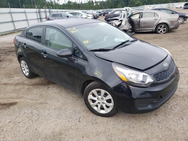 KIA RIO LX 2013 with VIN KNADM4A39D6148671 - Photo from auction