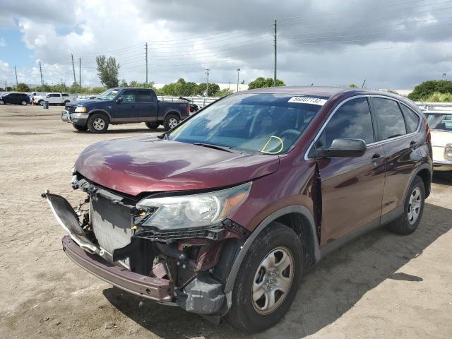 Photo 2 from auction – 2014 HONDA CR-V LX with VIN 5J6RM3H38EL011906
