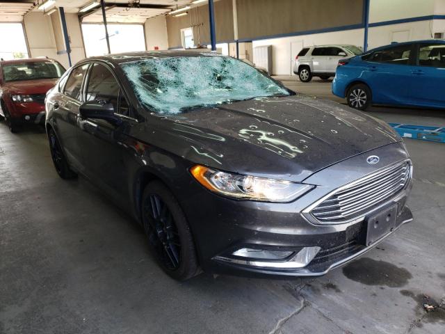 FORD FUSION SE 2017 with VIN 3FA6P0HD9HR187124 - Photo from auction