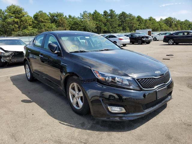 KIA OPTIMA LX 2015 with VIN KNAGM4A70F5650199 - Photo from auction