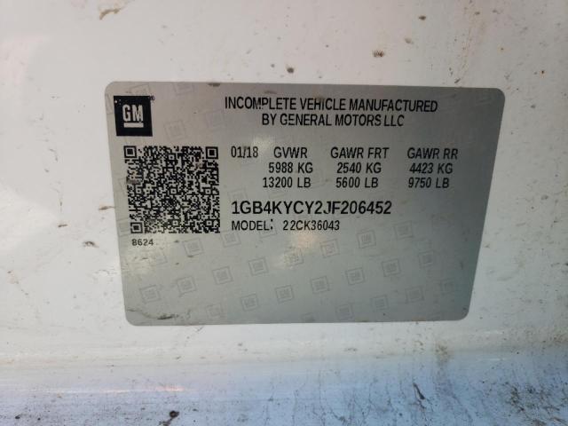 Photo 10 from auction – 2018 CHEVROLET SILVERADO with VIN 1GB4KYCY2JF206452